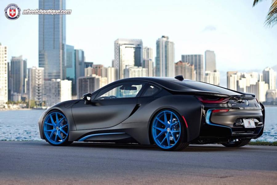  BMW i8 on HRE Wheels 2014 года  (фото 7 из 12)